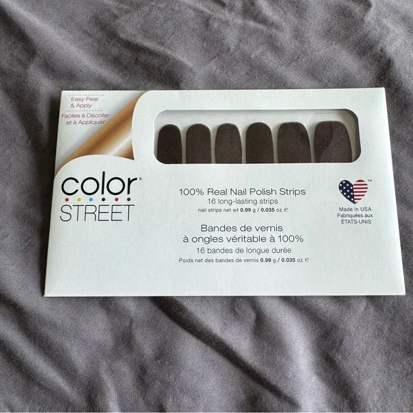 *Retired* Color Street: Russian Around | Crimson Sparkle Fall Autumn Glitter - Picture 3 of 12